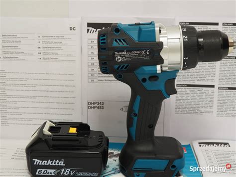MAKITA DDF 486 wkretarka 130Nm + bateria 18v 6Ah Belgia Michałowice ...