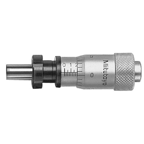 Mitutoyo 0 5 Flat Spindle Face Mechanical Micrometer Head With