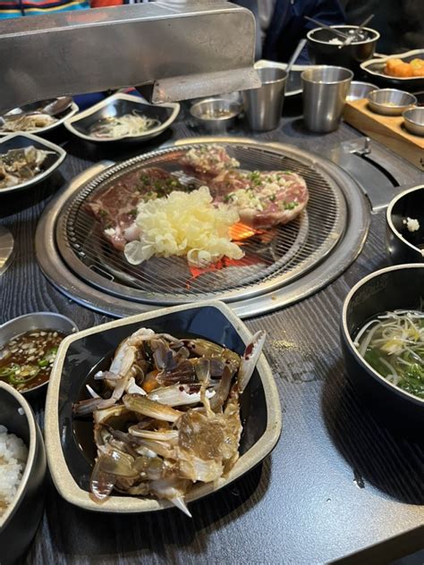 낙원갈비 수원월드컵경기장 맛집 웨이팅 샤브샤브게장갈비 And 조개에빠진꼼장어 수원역점 네이버 블로그