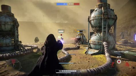 Star Wars Battlefront Emperor Palpatine Gameplay Heroes Vs