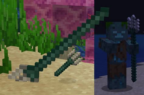 Sprite Trident (OptiFine) Minecraft Texture Pack