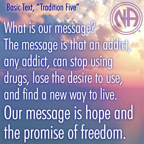 The Fifth Tradition Narcotics Anonymous Hawai I