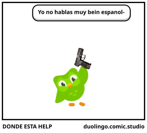 DONDE ESTA HELP Comic Studio