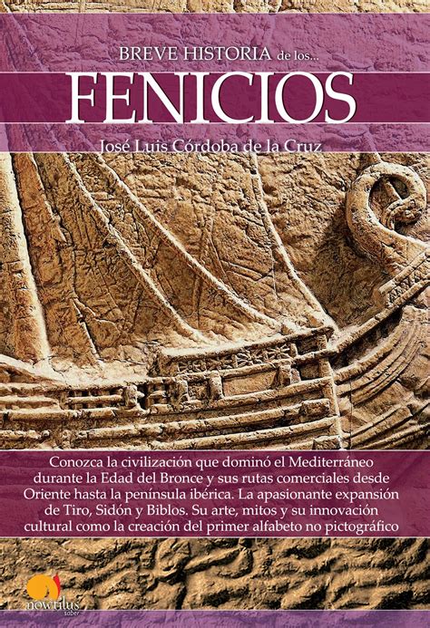 Breve Historia De Los Fenicios Ebook Jose Luis Cordoba De La Cruz