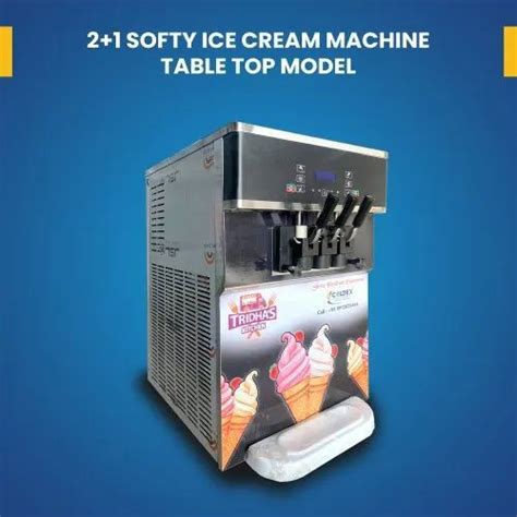 Ss Softy Ice Cream Machines Model Type Table Top Model In Ahmedabad