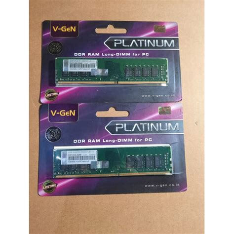 Jual RAM 16GB DDR4 PC 3200 V GeN PLATINUM MEMORY PC V GEN VGEN DDR 4