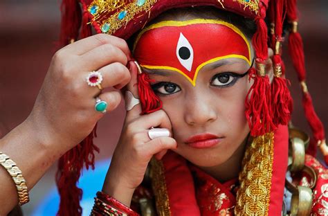 Photo Kumari Puja Festival In Nepal The Jakarta Post