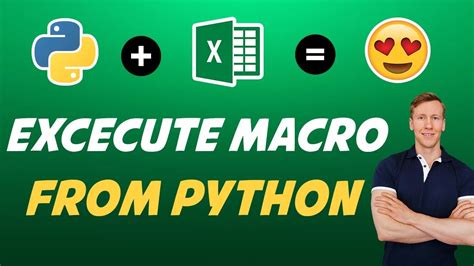 Executing Excel Vba Macro From Python Using The Xlwings Library