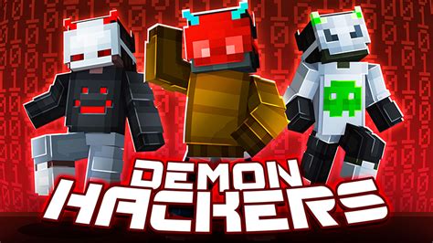 Demon Hackers By The Craft Stars Minecraft Skin Pack Minecraft