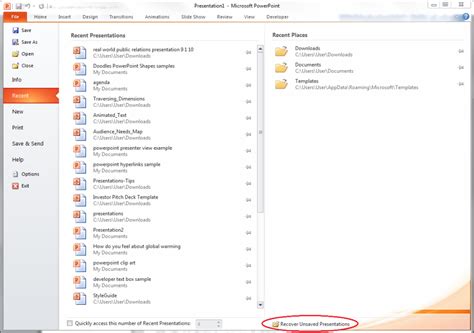 Recover Unsaved Powerpoint Files Easy Steps To Follow