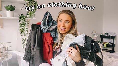 Cute A Try On Clothing Haul Youtube