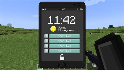 Esse Mod De Celular No Minecraft Incrivel Youtube