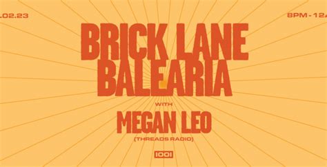 Brick Lane Balearia With Megan Leo Shoreditch London Fun Time