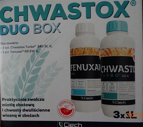 CHWASTOX DUO BOX na 0 8 1ha na chwasty miotłę 11744734339 oficjalne