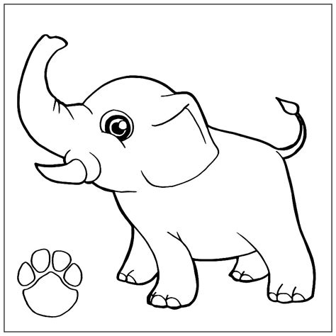 Top Pictures Dibujo De Elefante Para Colorear Full Hd K K