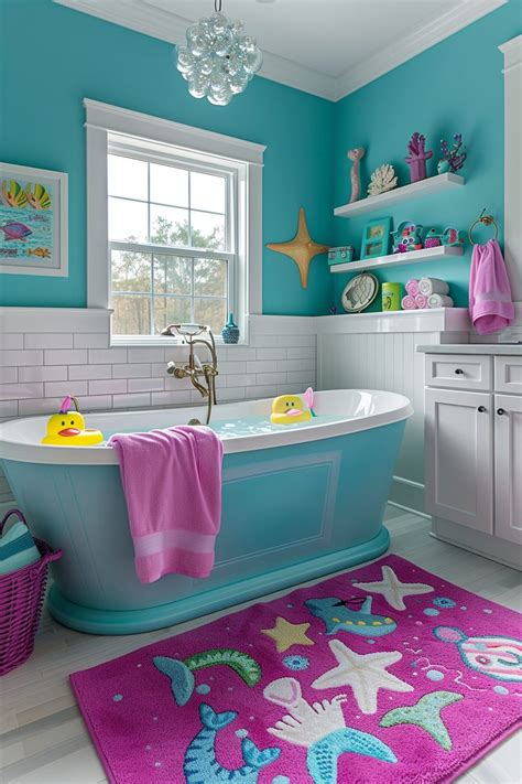 29 Mermaid Bathroom Ideas For A Magical Undersea Retreat Courtneys World