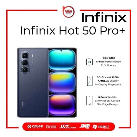 Jual Hp Infinix Hot 50 Pro RAM 8gb Internal 256gb Garansi Resmi Rising Red Di Seller Wwponsel