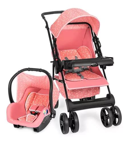 Cochecito De Beb Con Chasis Baby Comfort Solare Rosa Tutti Color