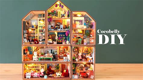 Rabbit Town Diy Miniature Dollhouse Crafts Relaxing Satisfying