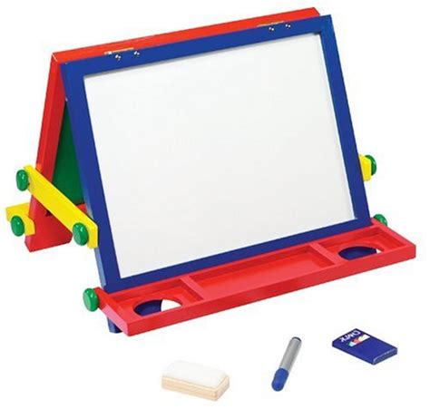 Melissa And Doug Wooden Magnetic Tabletop Art Easel Dry