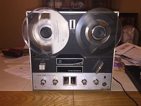 Vintage Panasonic Stereo Phonic Reel To Reel Tape Player Reverb