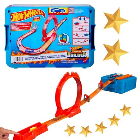 Mega Kufer Hot Wheels Pot Na Kaskaderska P Tla Ognia Zestaw Prezent Allegro Pl