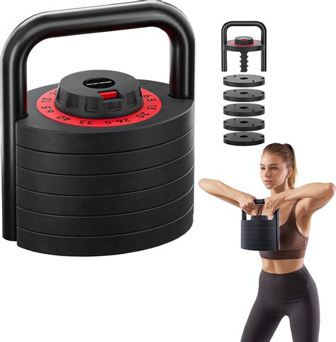 Amazon.com : Motion Space Kettlebell Weights 40LBS for 6 Options | One