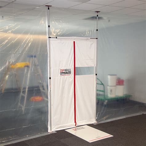 ZipWall® Magnetic Dust Barrier Door Kit - ZipWall Dust Barrier System