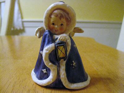 Vintage Goebel Rob Hummel W Germany Angel W Lantern Figurine