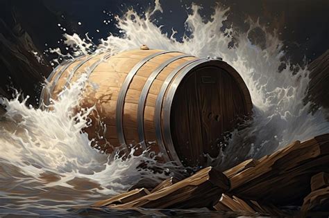 Premium AI Image | cask