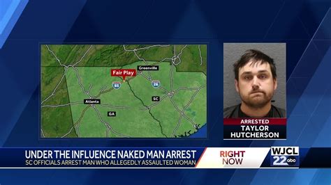 South Carolina Deputies Arrest Drunk Naked Man By Interstate YouTube