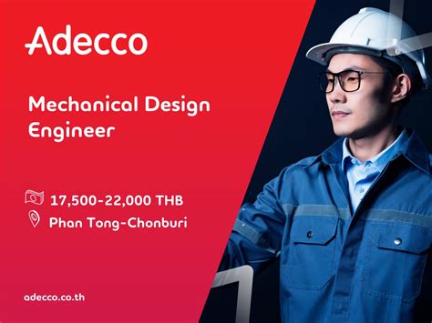 Adecco Thailand On Twitter 📢 รับสมัคร Mechanical Design Engineer มี