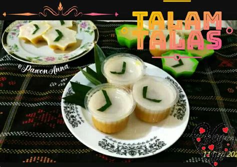 Resep Talam Talas Oleh Pawon Ndeso Artikah Cookpad