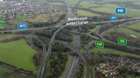 M8 M73 M74 Motorway Improvements Youtube