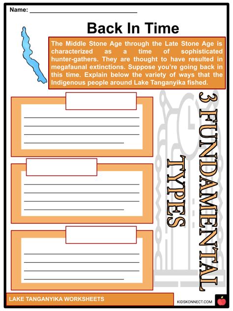 Lake Tanganyika Worksheets Geology History Characteristics