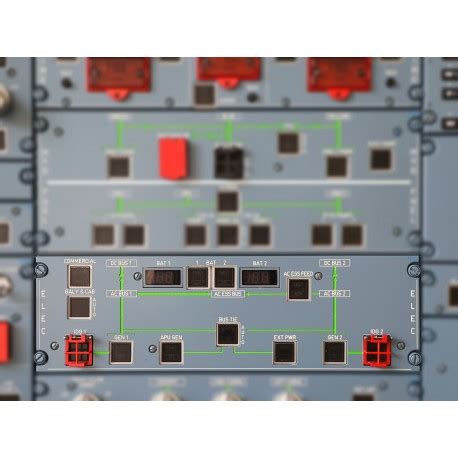 A Elec Panel Plug N Play Homecockpits Fr Flight Simulators Color