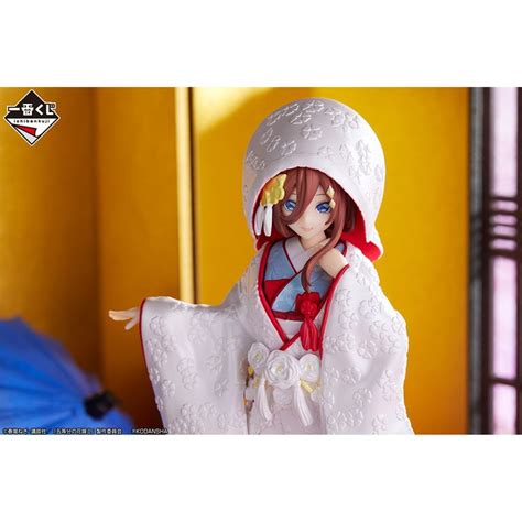 Ichiban Kuji Figure Nakano Miku Shiromuku Ver Gotoubun No Hanayome