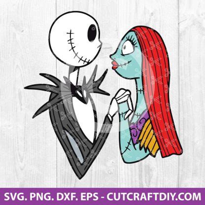 Jack And Sally SVG Valentine Day SVG Jack Sally Boogieman Svg Love