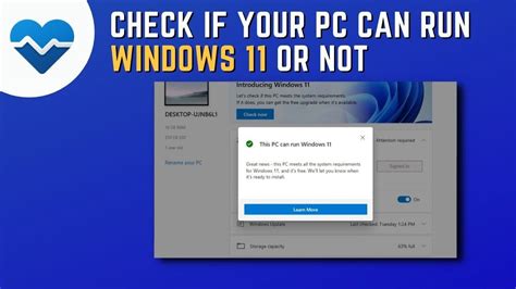 How To Check If Your Pc Can Run Windows Or Not Youtube