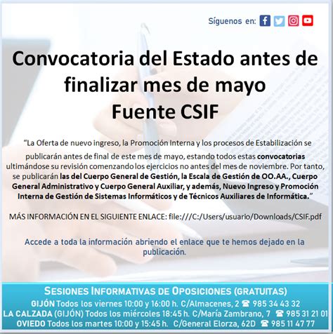 CSIF INFORMA BUENO Academia Tamargo