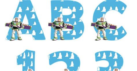 Abecedario Y N Meros Buzz Lightyear Buzz Lightyear Toy Story Lightyears