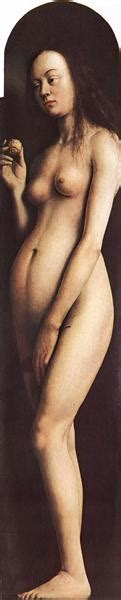 Eve From The Right Wing Of The Ghent Altarpiece 1425 1429 Jan Van