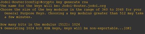 Crypto Key Generate Rsa Modulus 2048 Cisco Ulinasafimals Diary