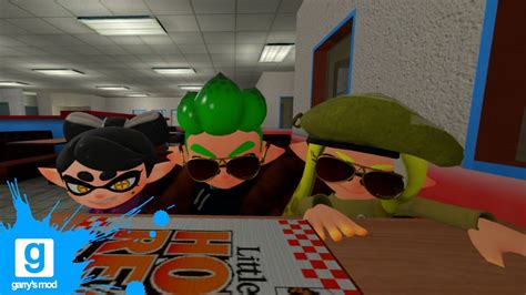 The Agents Wait For Pizza Splatoon Gmod Test Animation Youtube