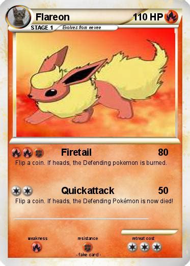 Pokémon Flareon 374 374 Firetail My Pokemon Card