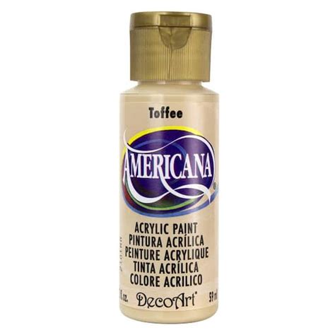 DecoArt Americana 2 Oz Toffee Acrylic Paint DAO59 3 The Home Depot