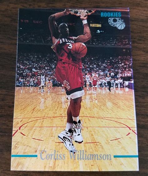 1995 96 Classic Basketball Rookies Corliss Williamson Arkansas