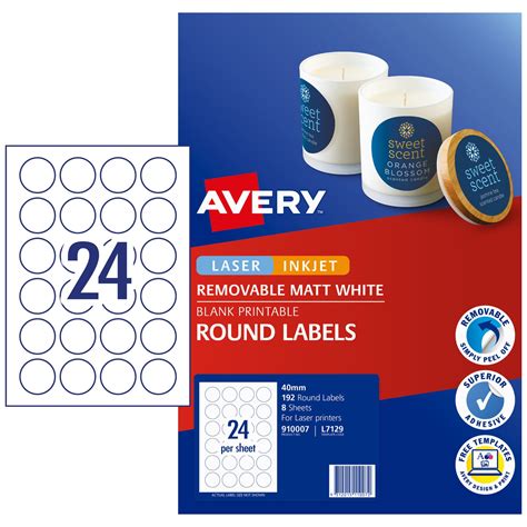 44 Small Avery Label Sizes