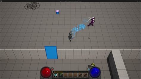 Unreal Engine Top Down Rpg Template Ally And Enemy Target Active Skills