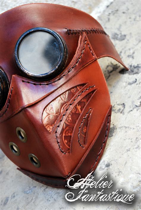 Steampunk Goggles Leather Mask Arakis By Atelierfantastique On Deviantart